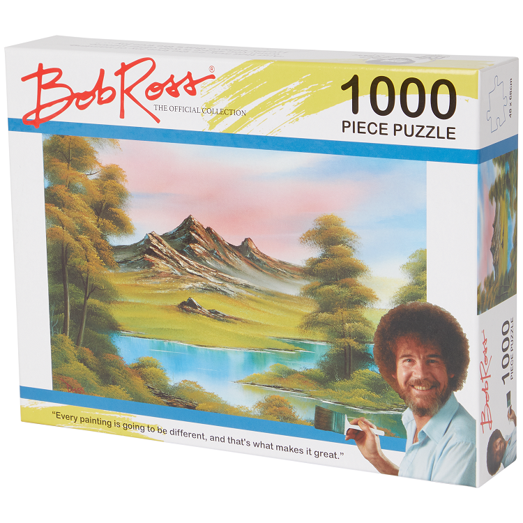 Bob Ross puzzle 1000 - Mountain View